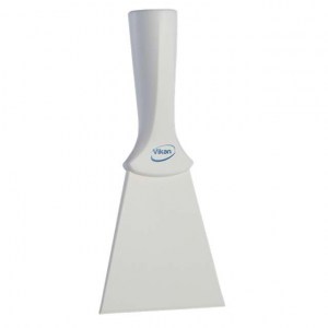 Vikan 40125 Nylon Scraper with Threaded Handle 100 mm White